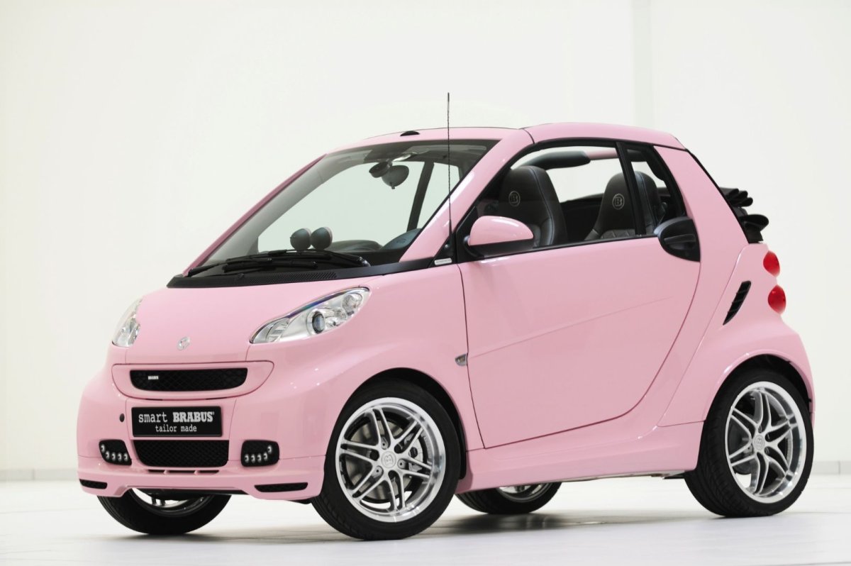 Smart Brabus розовый