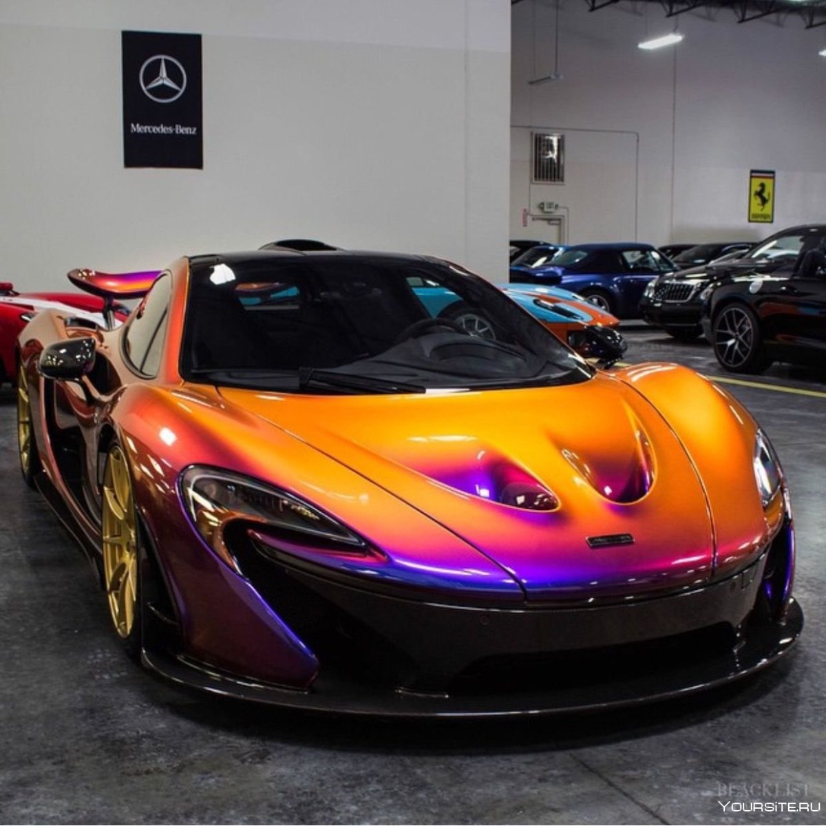 MCLAREN p1 хамелеон
