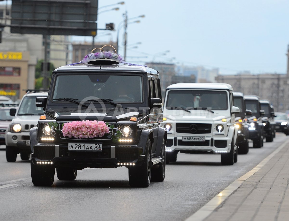 Кортеж Gelandewagen