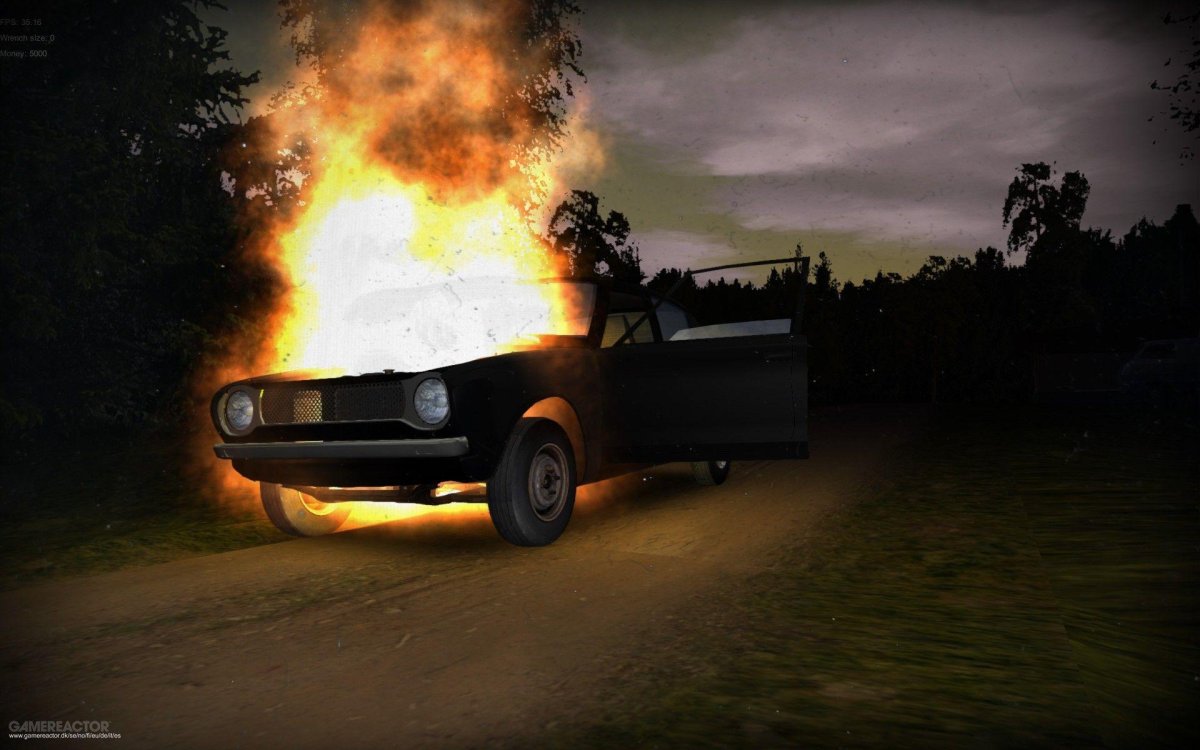 My Summer car горящая Сатсума