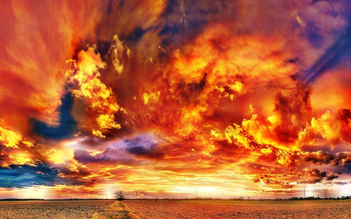 Закатное небо