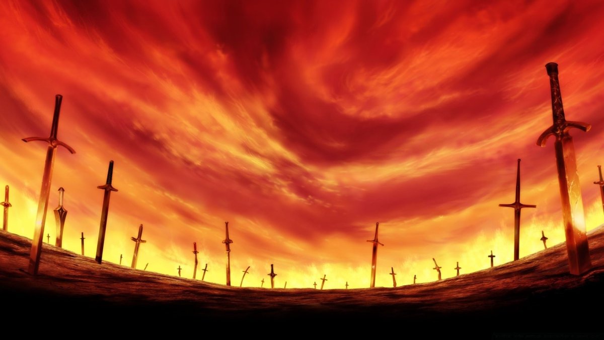 Fate Unlimited Blade works фон