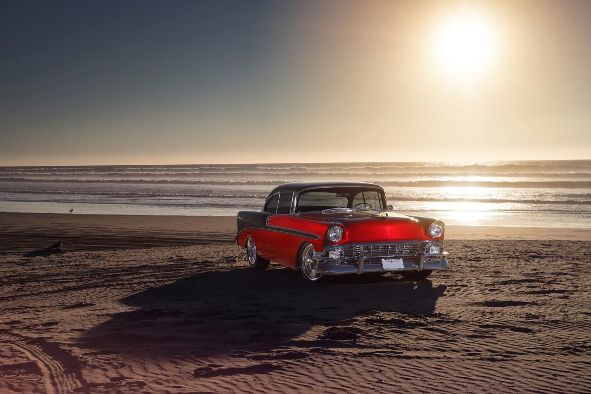 Chevrolet Bel Air 1956 Convertible engine