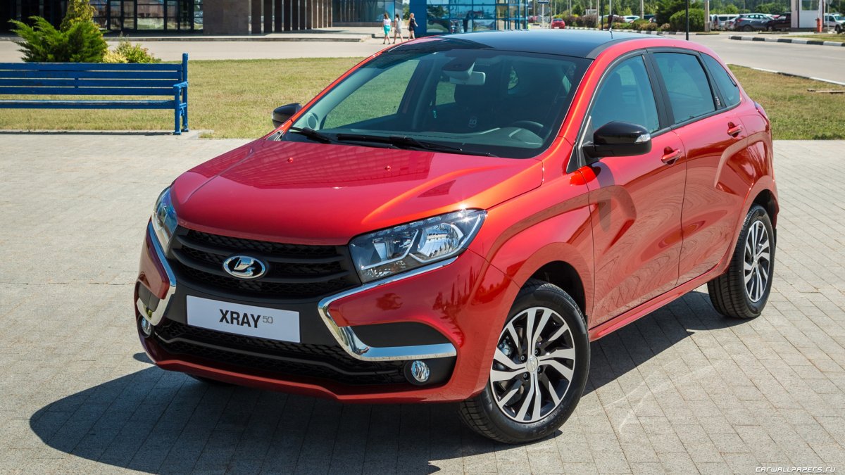 Lada XRAY Cross красный