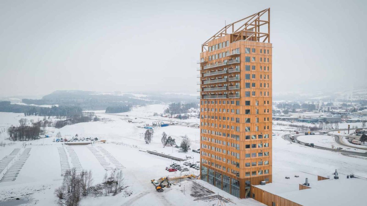 Mjøstårnet Tower (Норвегия)