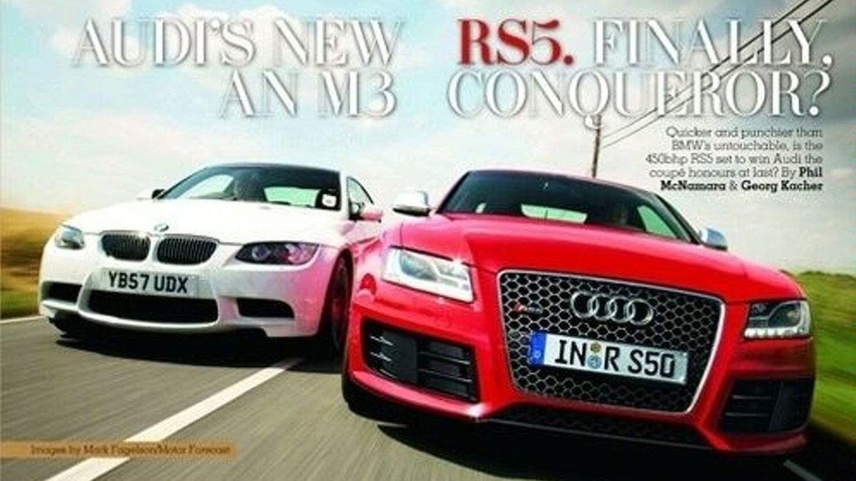Audi RS BMW 5