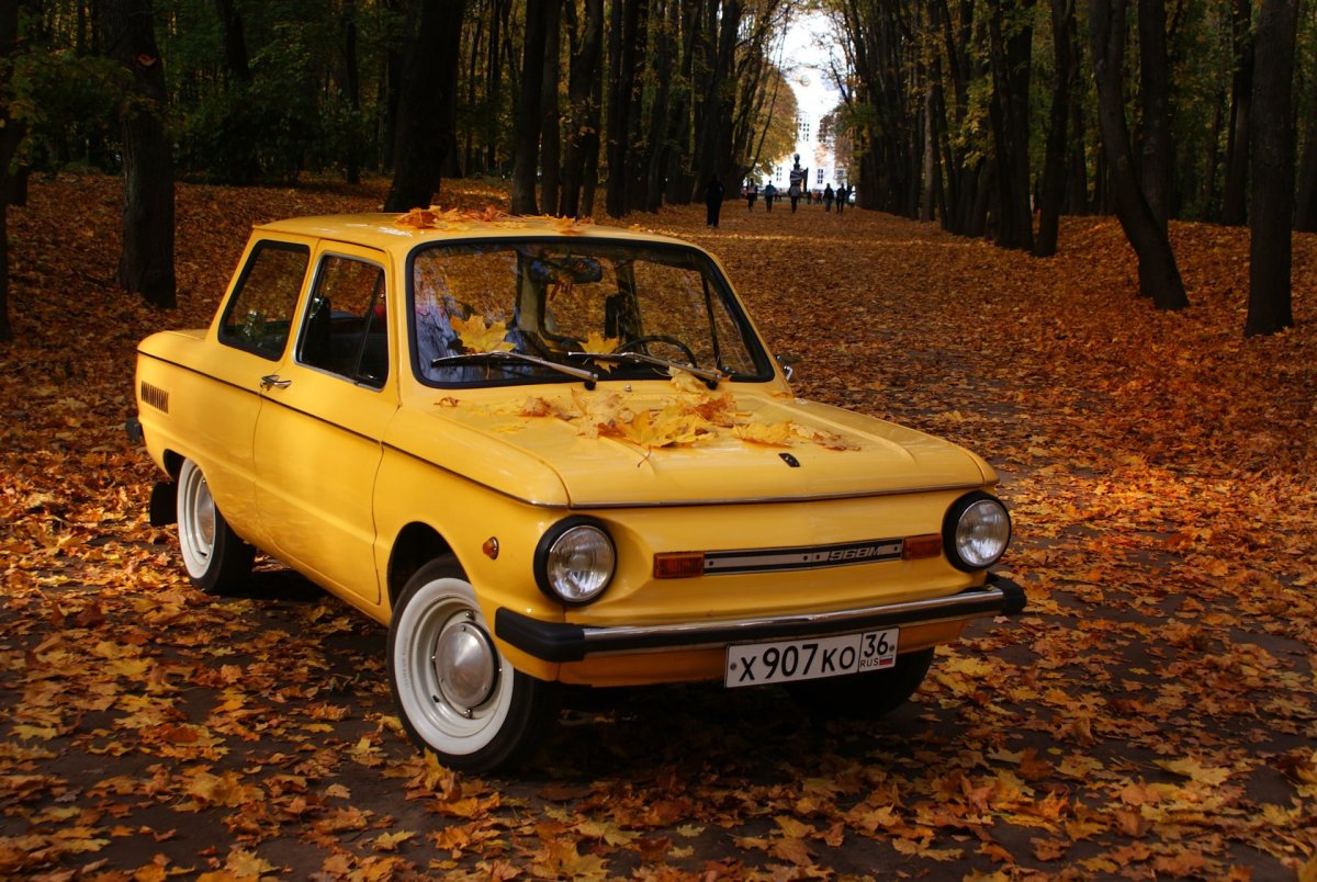 ЗАЗ 968 Запорожец желтый