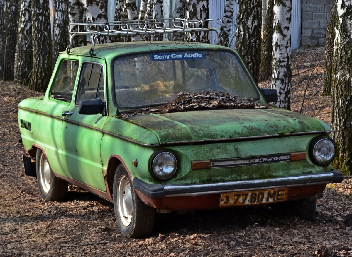 ЗАЗ 968м Ржавый