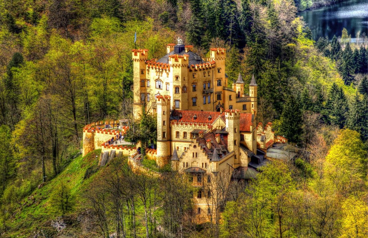 Хоэншвангау Германия Бавария