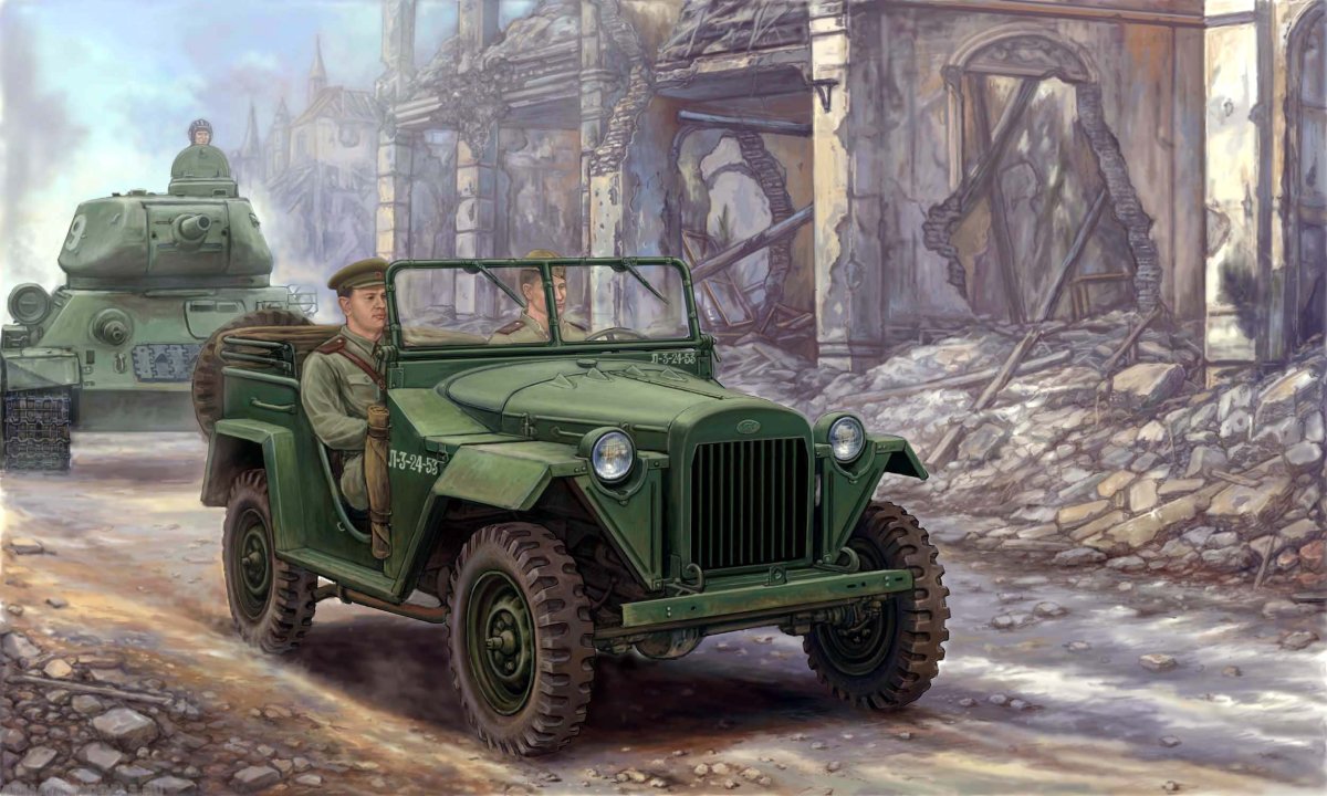 Автомобиль ГАЗ-67б