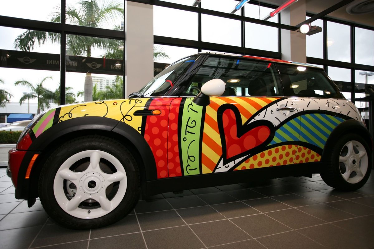 Оклейка Mini Cooper