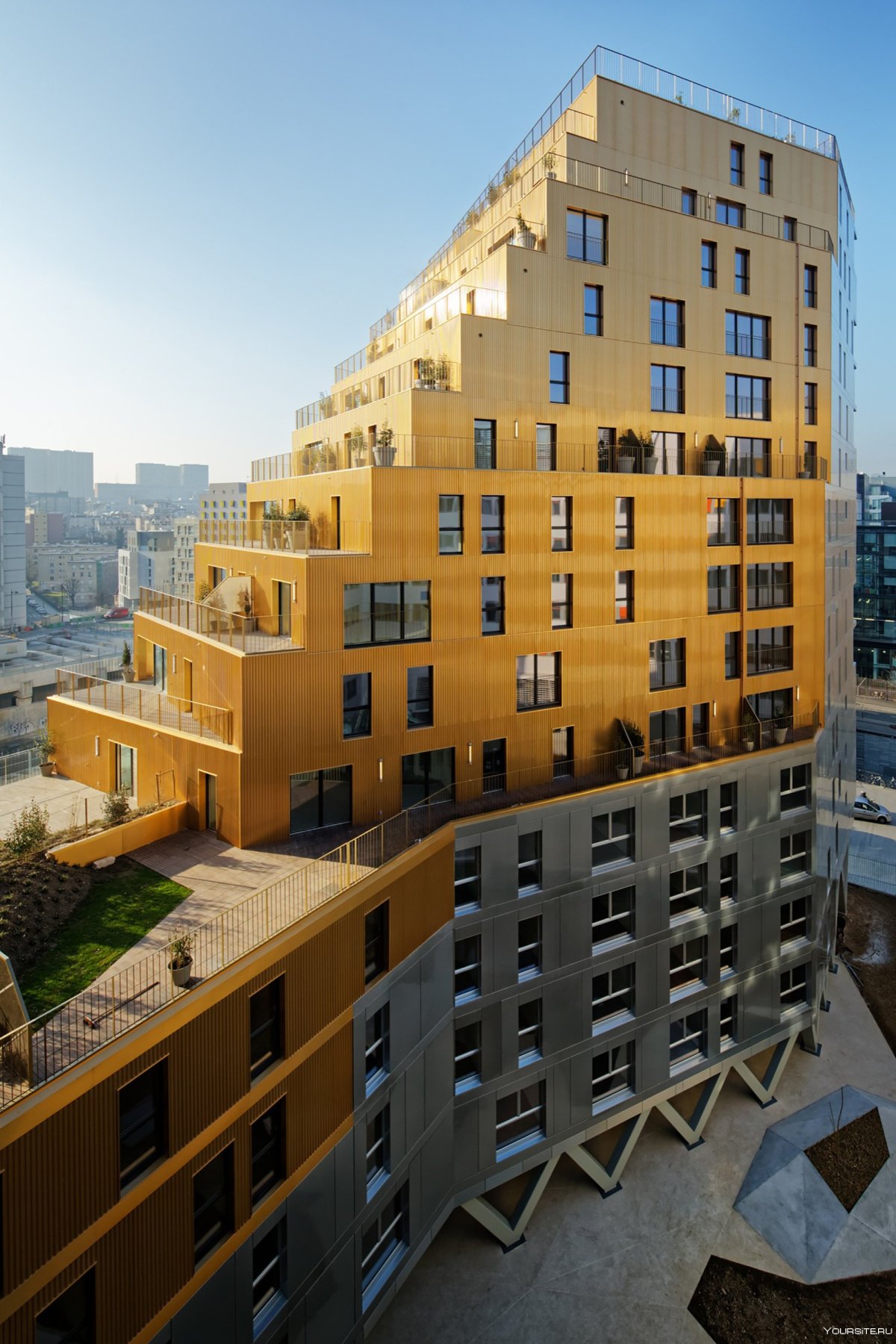 Жилой комплекс Home © Hamonic + Masson & associés, Comte Vollenweider