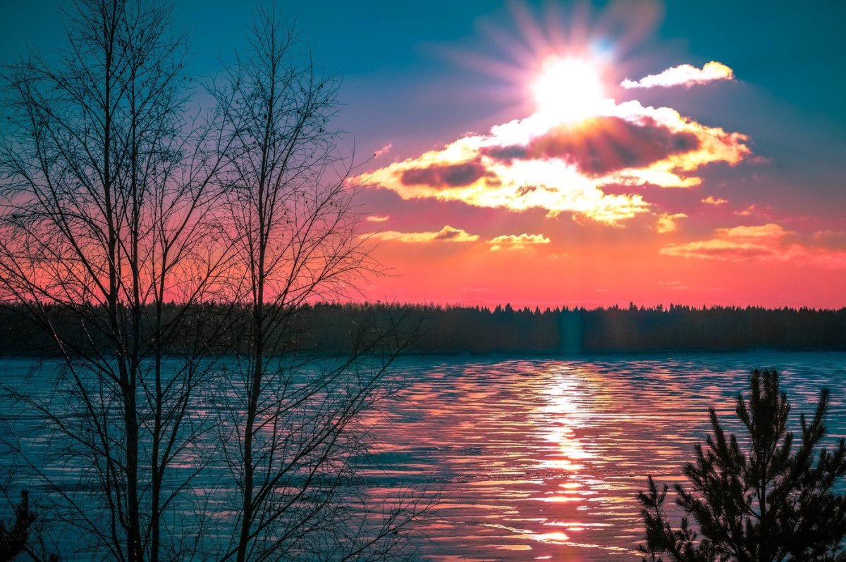 Закат солнца