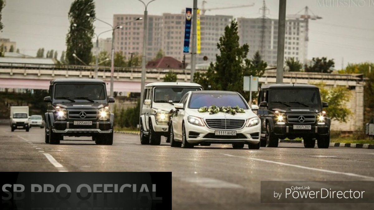 Свадебный кортеж Mercedes Майбах