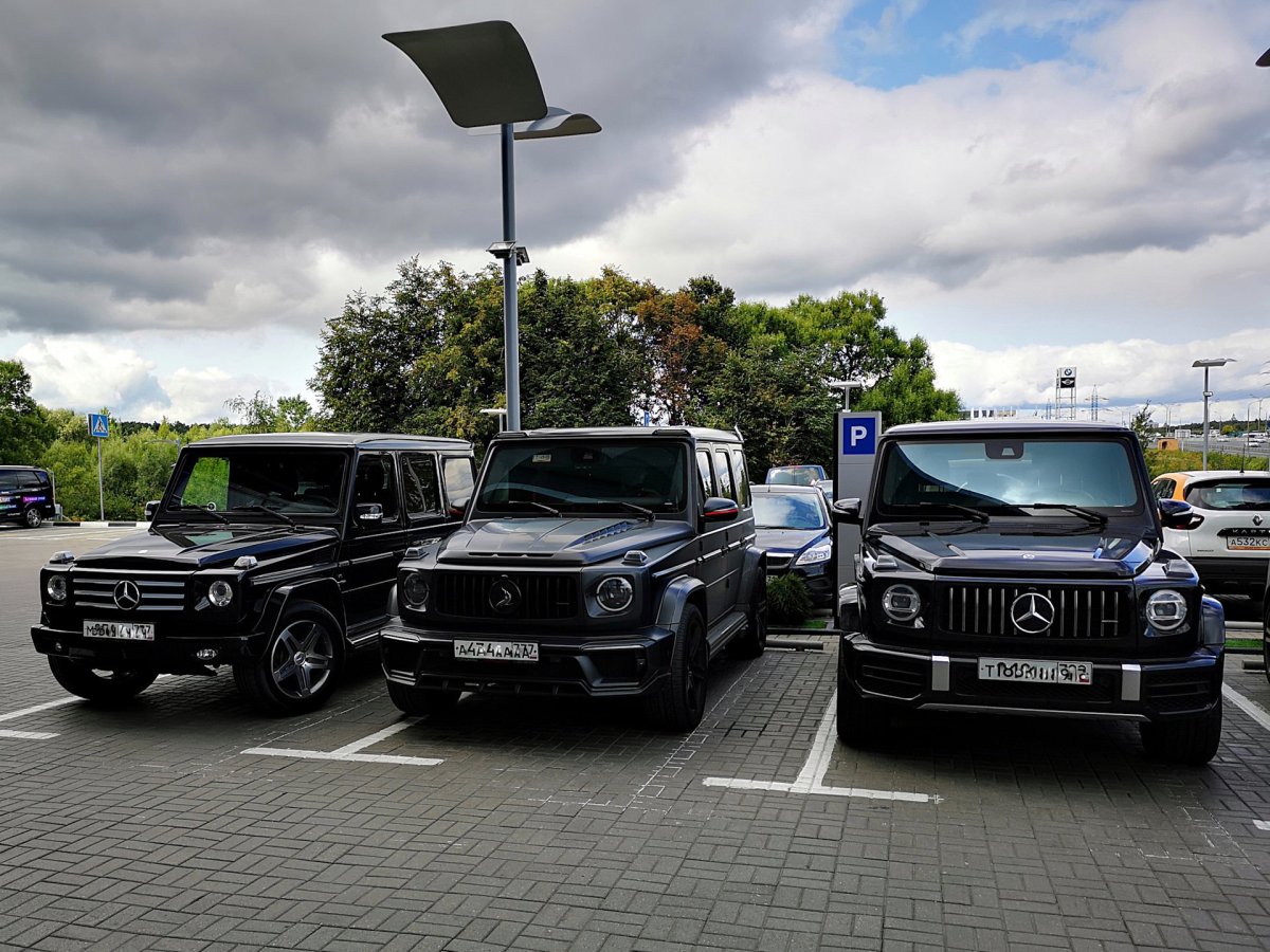 Mercedes g63 AMG кортеж