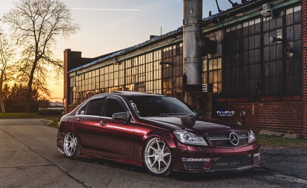 Mercedes Benz c class w204 AMG стенс