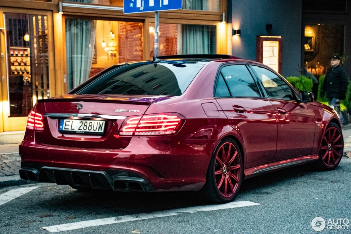Е63 AMG Брабус