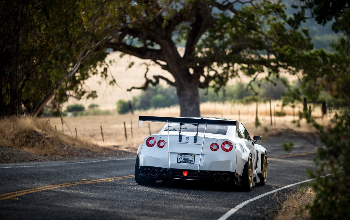 Nissan GTR r35 4к