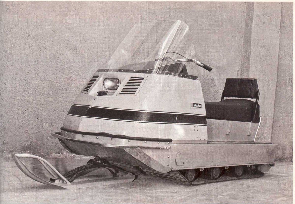 Снегоход Буран 1971