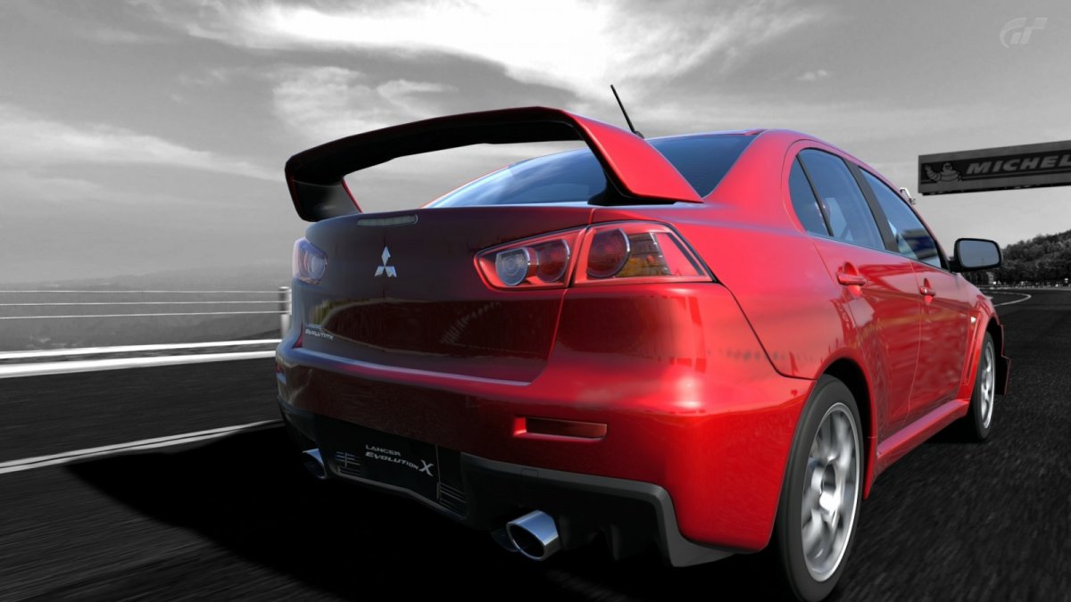 Mitsubishi Lancer Evolution 10 Red