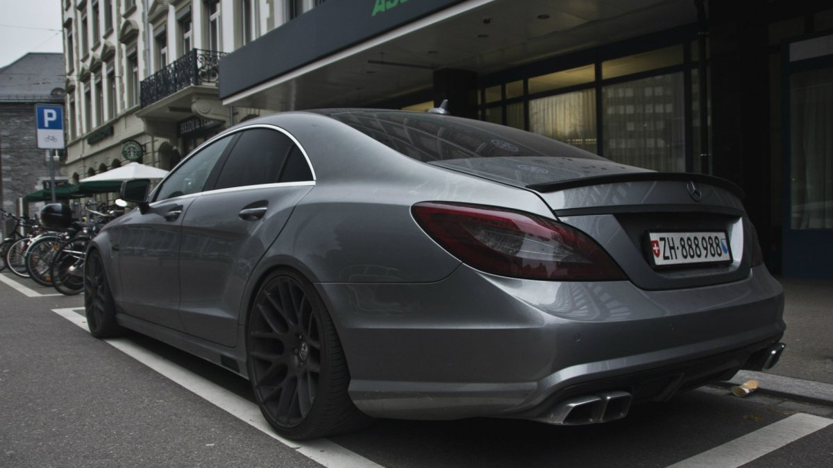 Мерседес CLS 63 AMG Бандитский