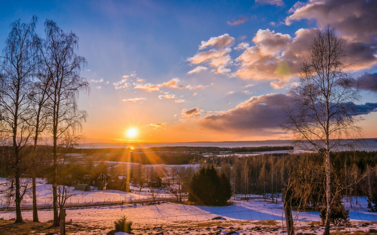 Весенний закат