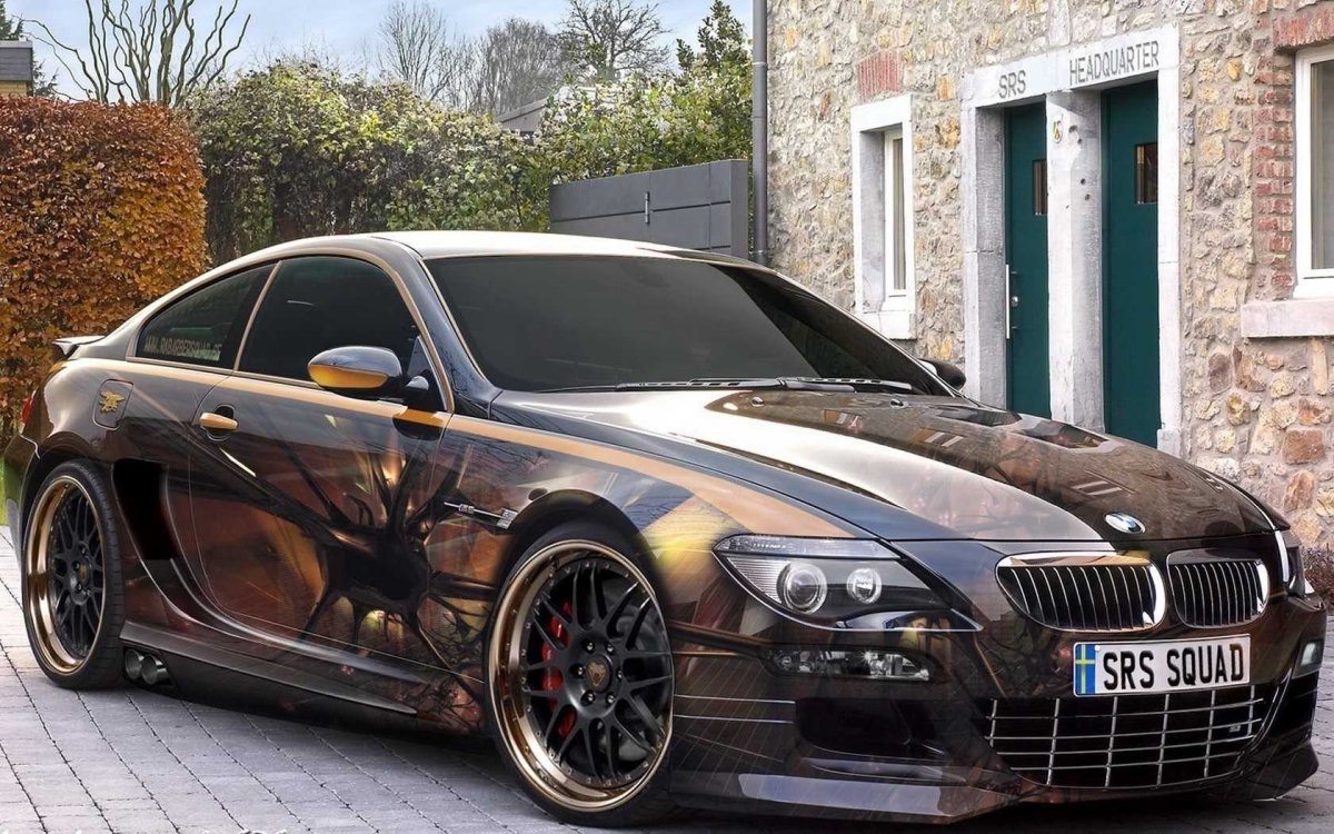 BMW m6 хром