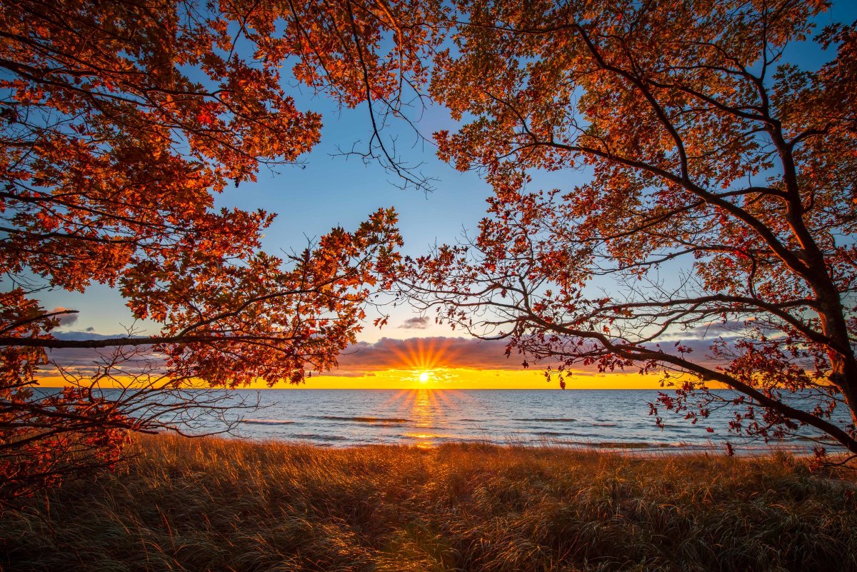 Осенний закат