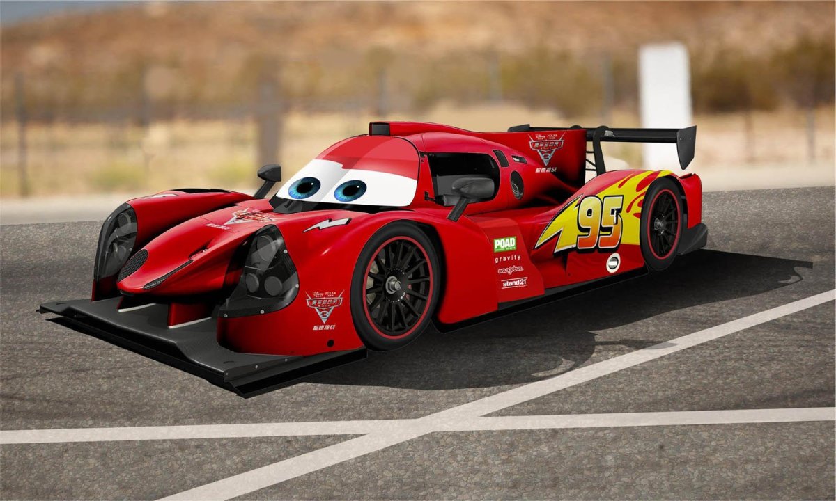 Молния Маккуин в real Racing 3