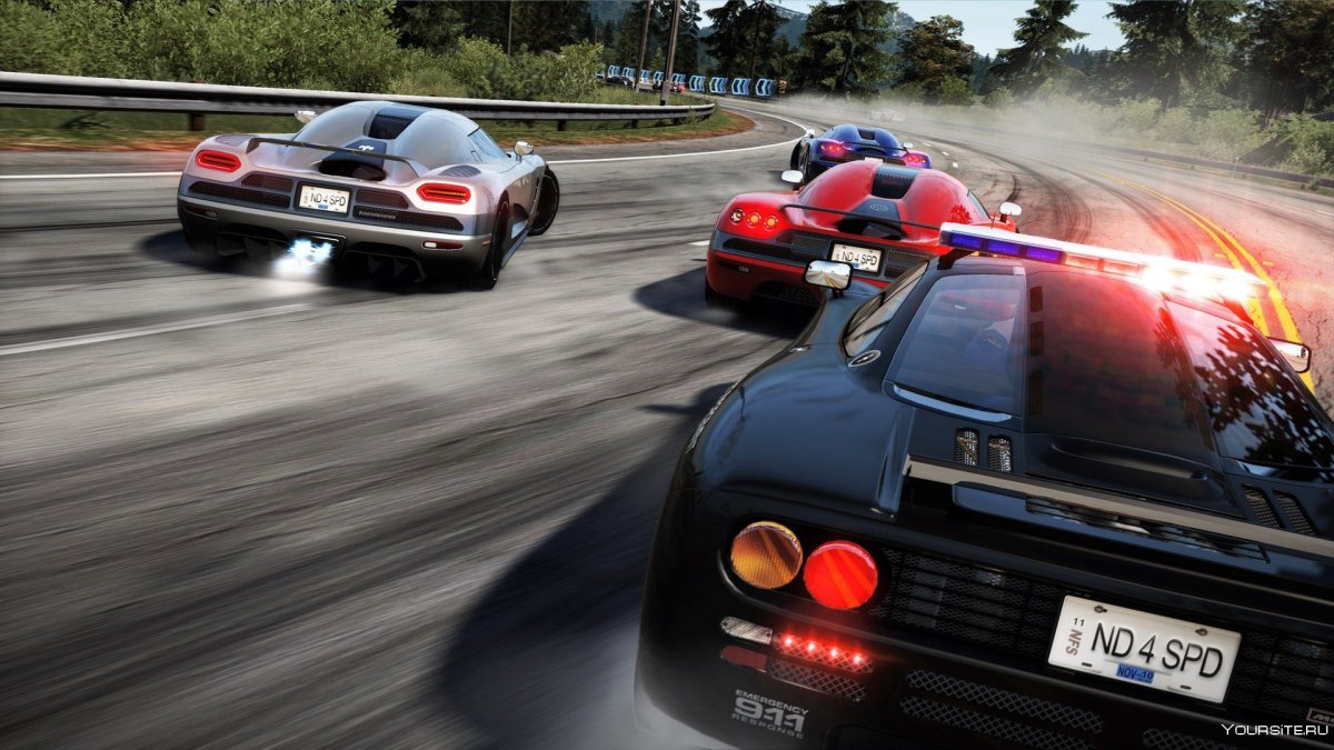 Need for Speed hot Pursuit гонщик