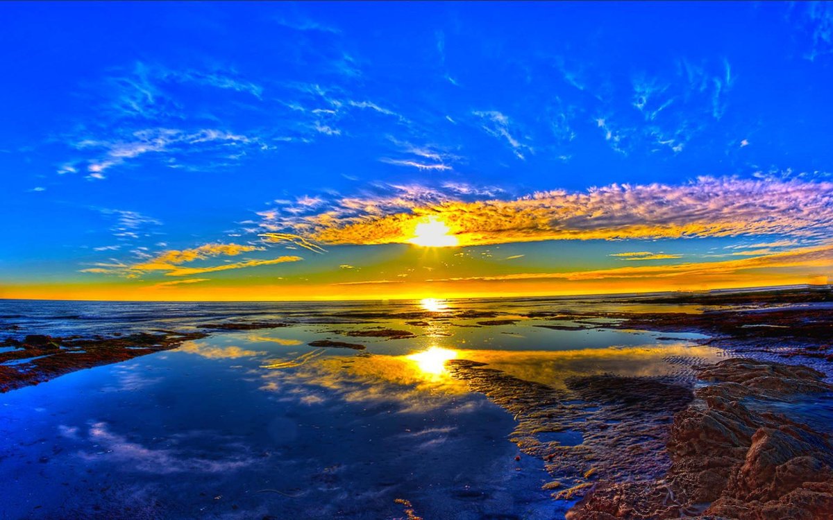 Море солнце