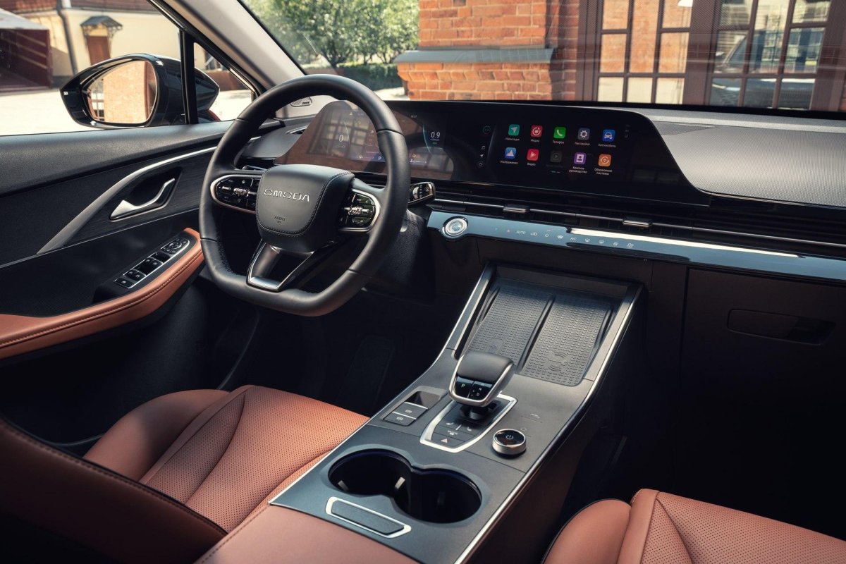 Omoda c5 интерьер