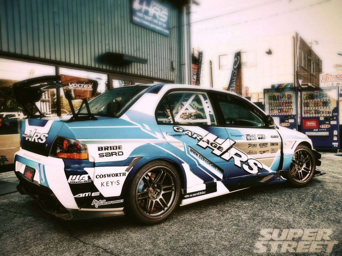 Mitsubishi Lancer Evolution 10 Drift livery