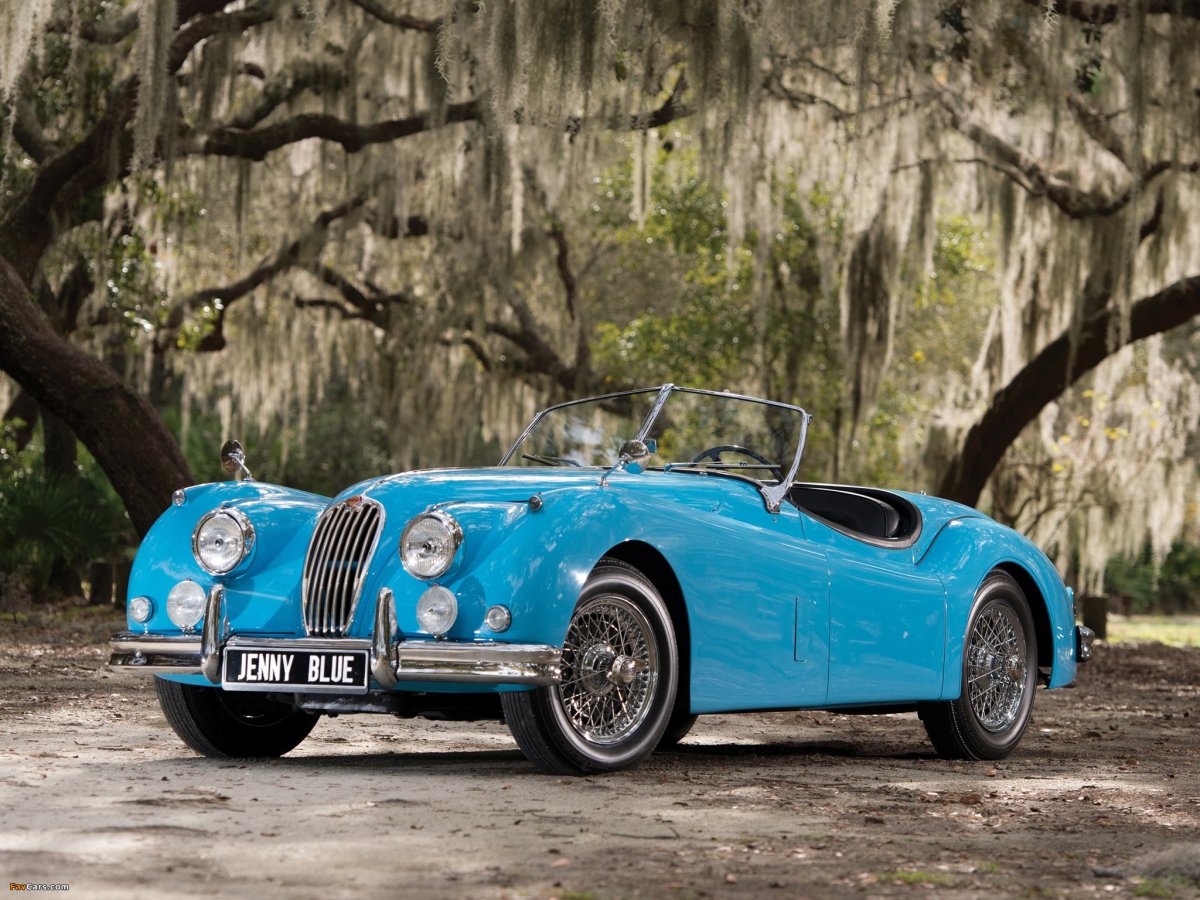 Jaguar xk140 1954 года