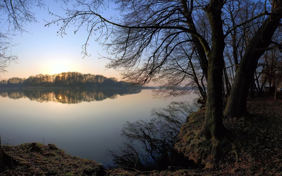 Природа вода тишина