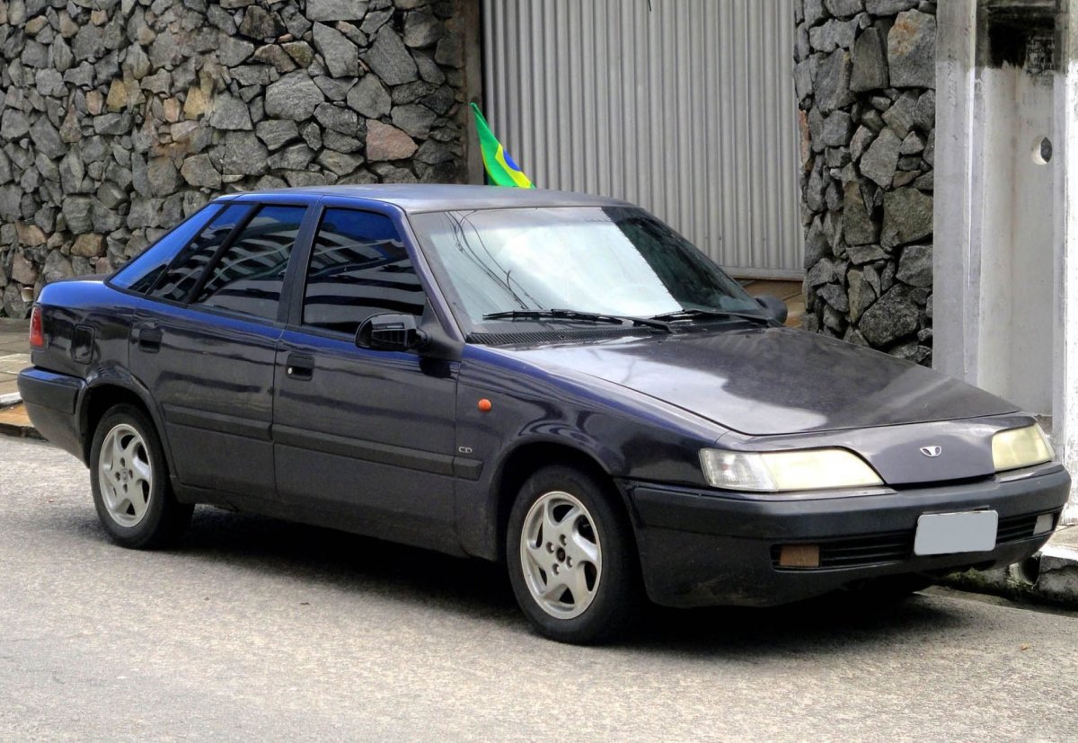 Daewoo espero темно зеленая