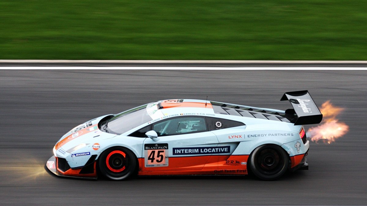 Gulf livery Lamborghini