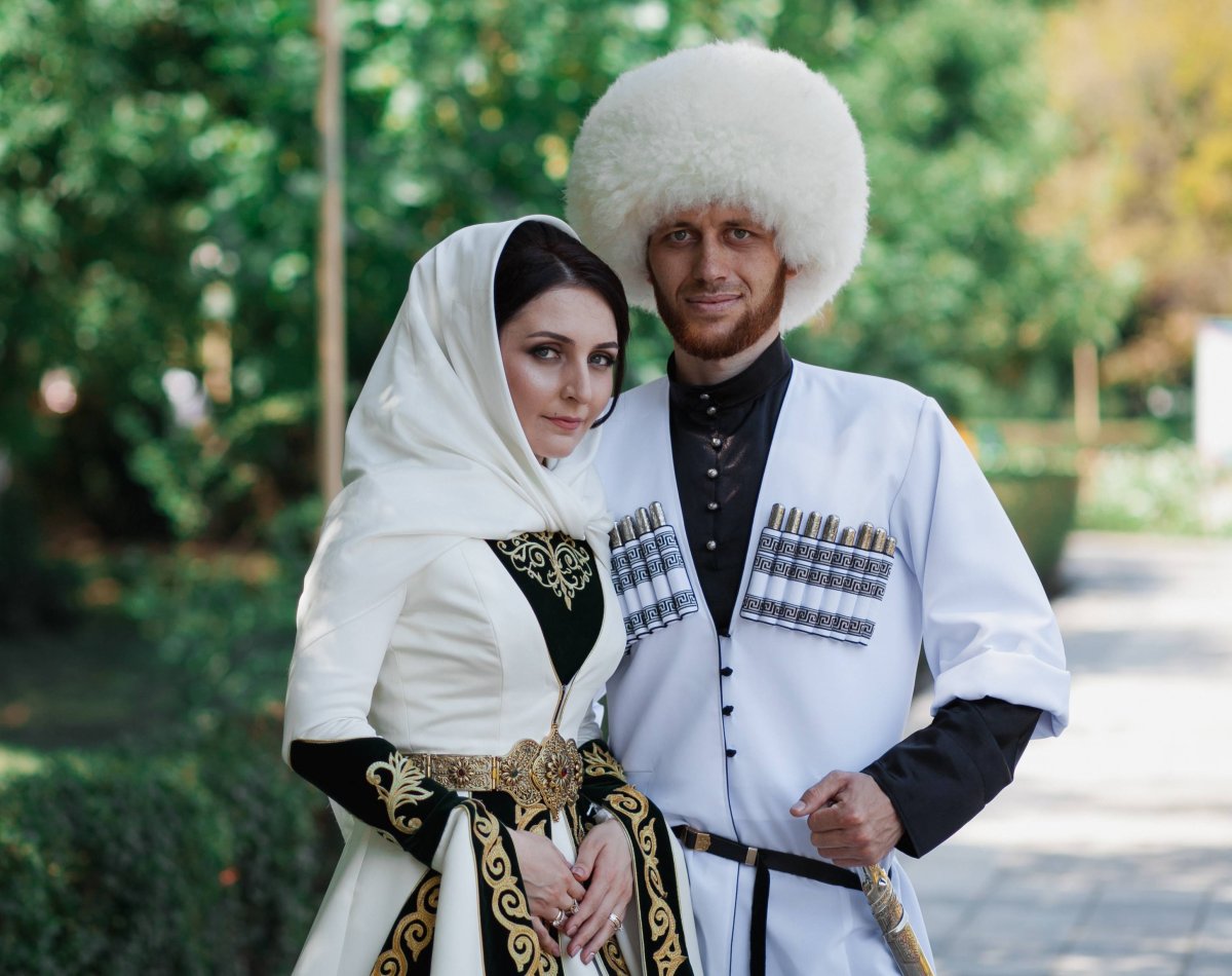 Национальные костюмы Дагестана даргинцы