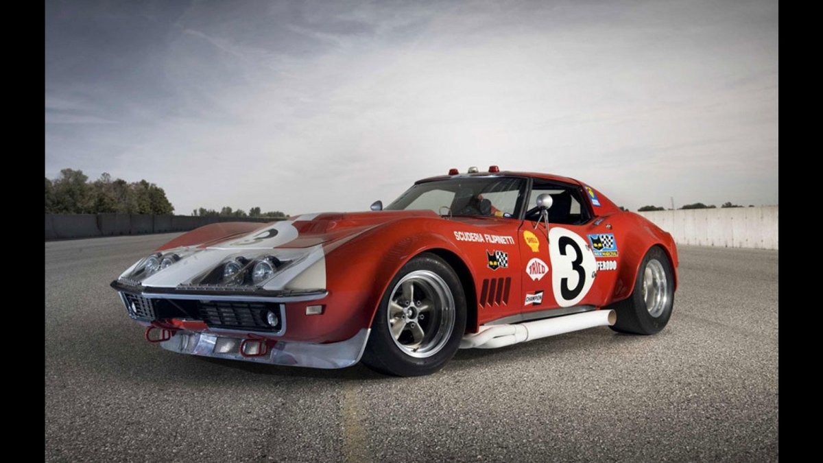 Chevrolet Corvette c2 гоночный