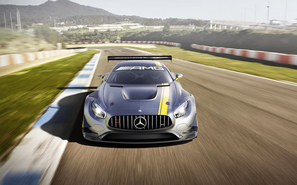 Mercedes Benz AMG gt3 Racing Front
