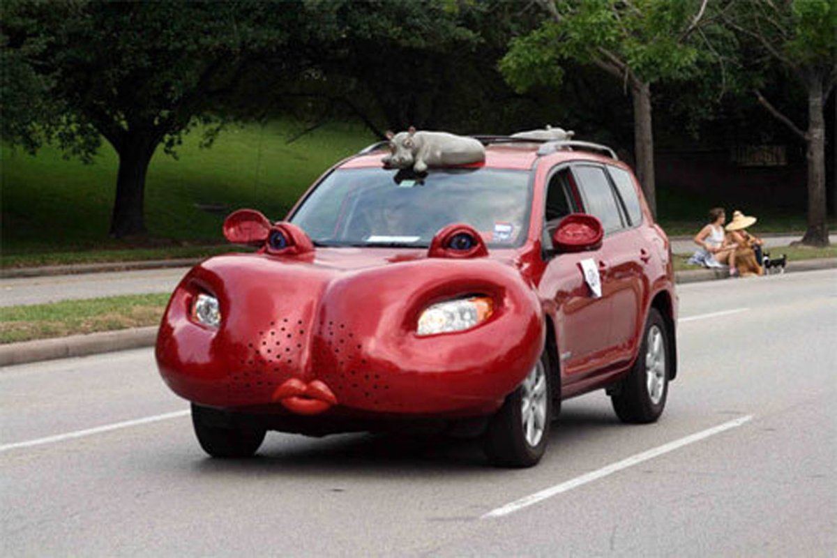 Самые смешные женские автомобили