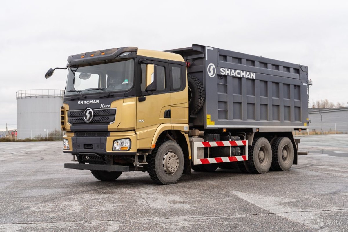 Shacman x3000 6x4 самосвал