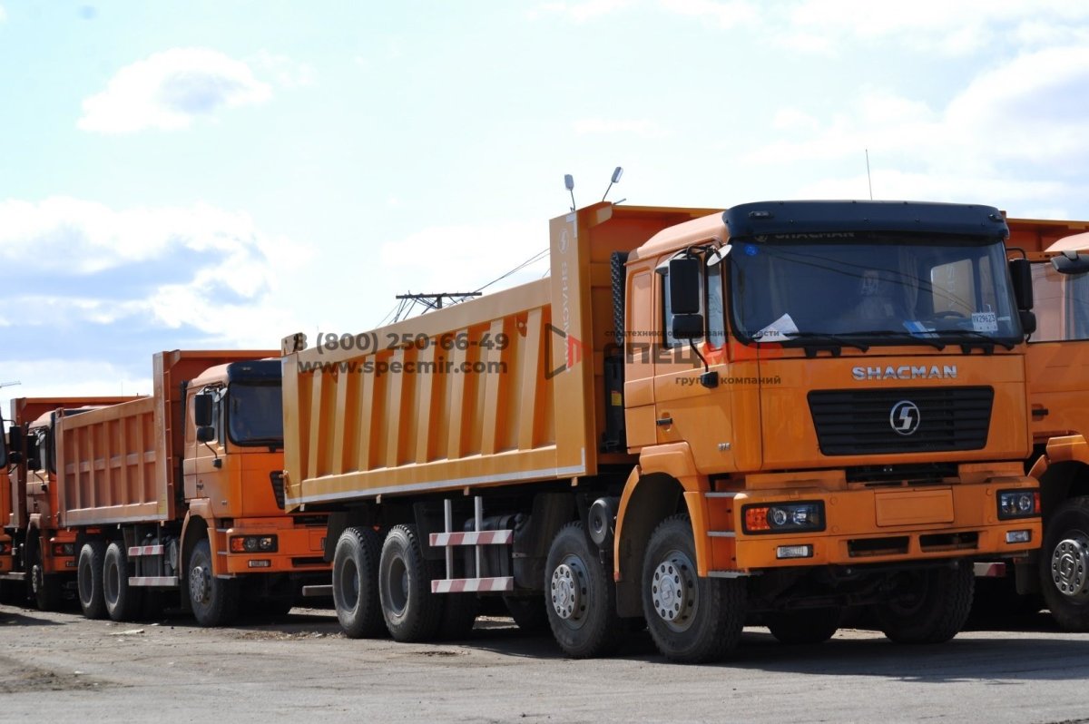 Shacman f3000 самосвал