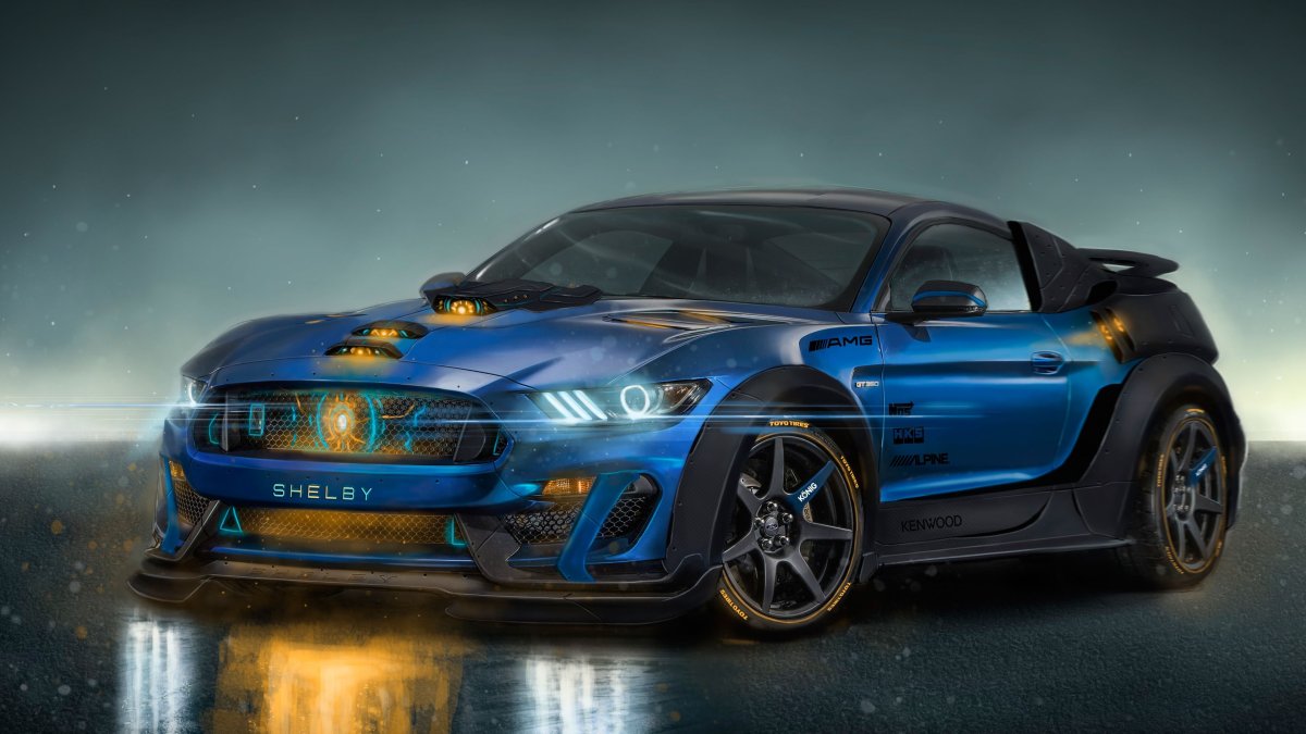 Ford Mustang Shelby gt500 4k