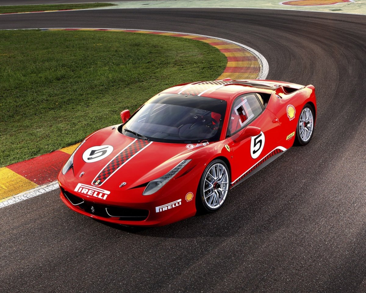 Ferrari 458 track