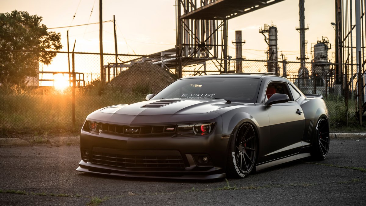 Chevrolet Camaro zl1 Black матовый