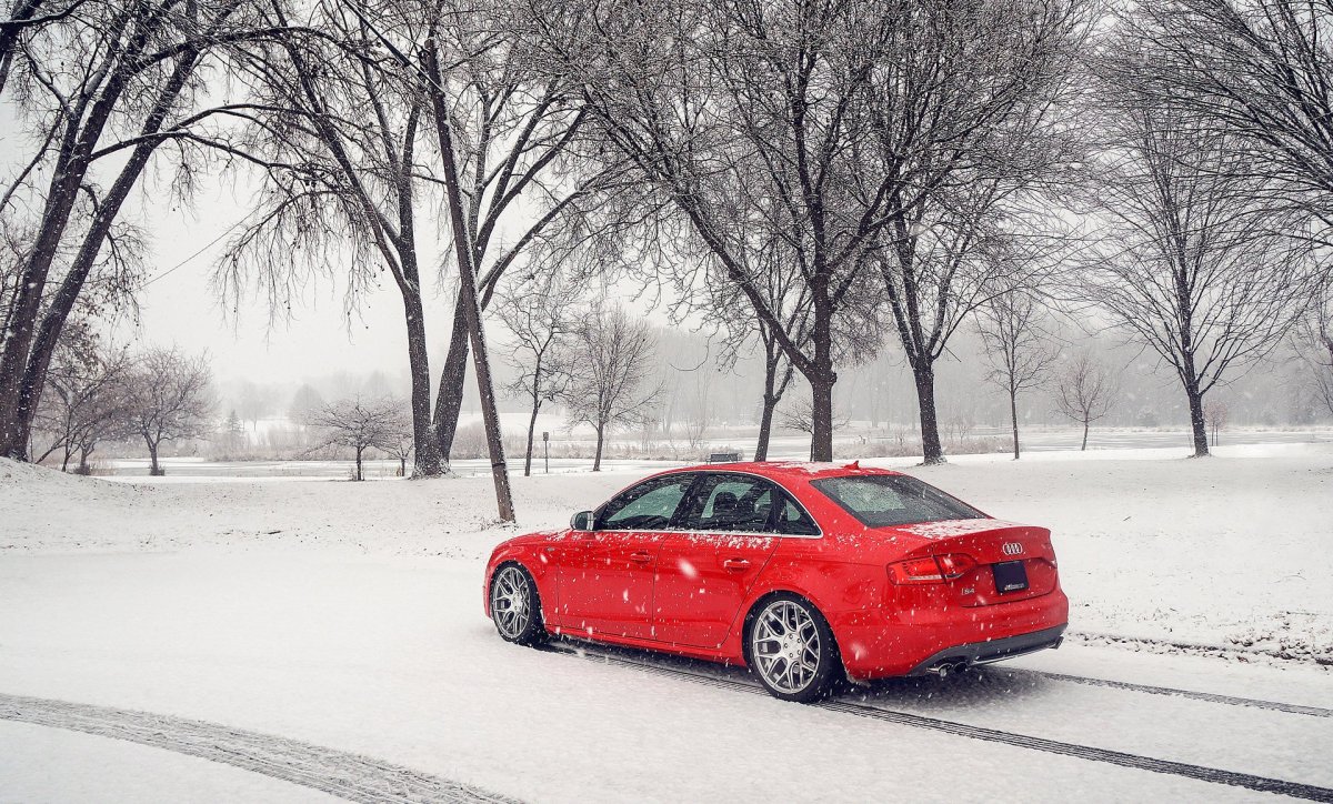 Audi a3 зима