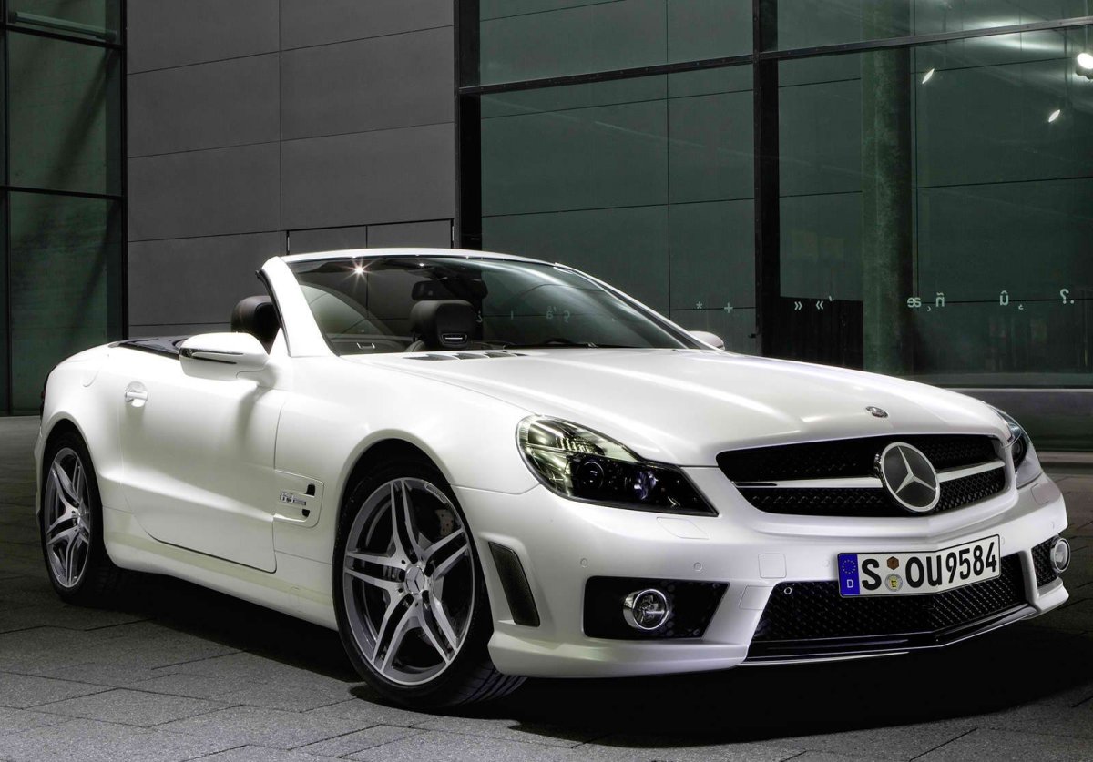 Bright Pacific автомобиль Mercedes sl63