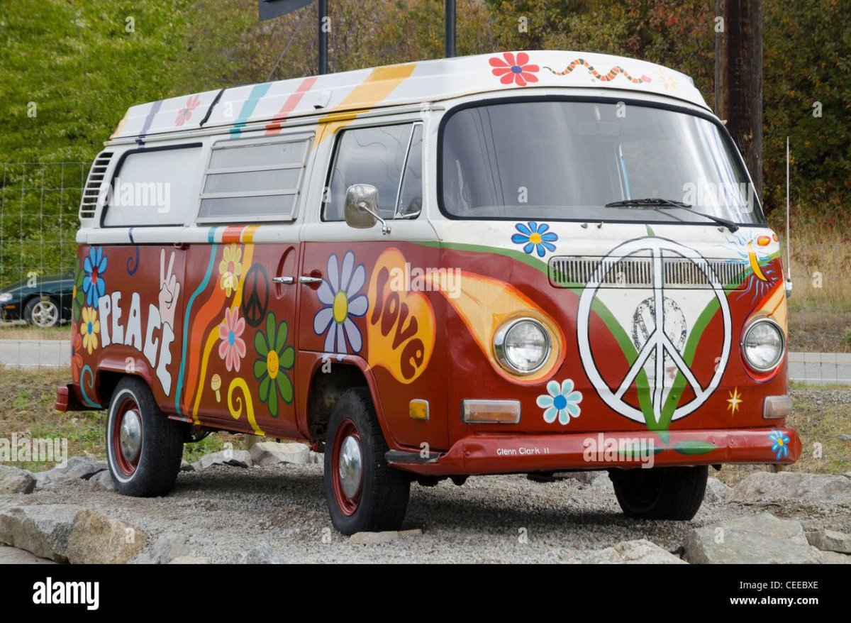 Volkswagen t2 хиппи