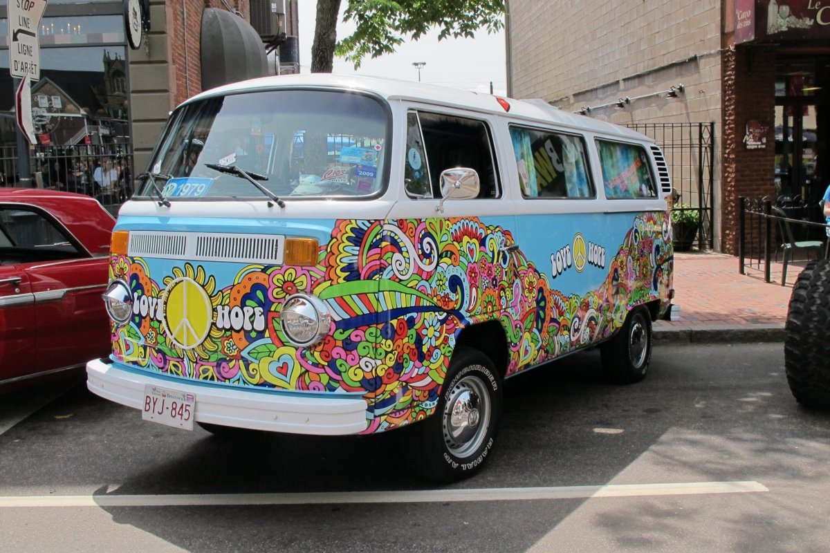 Volkswagen Transporter хиппи